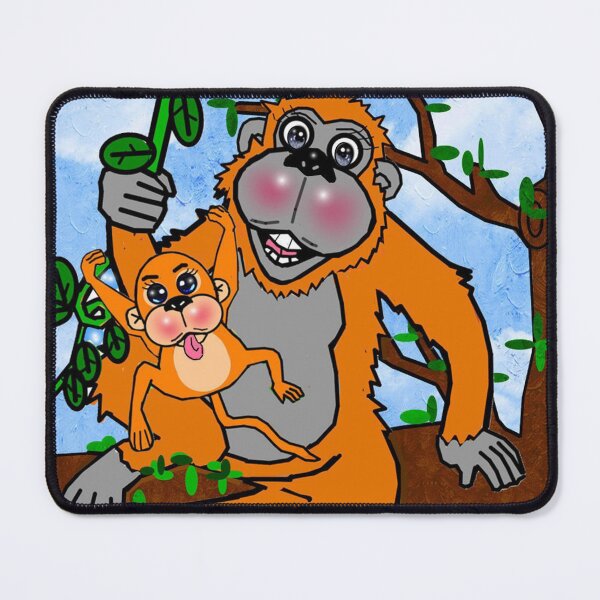 Item preview, Animal : Orangutans designed and sold by Shirley cute art .