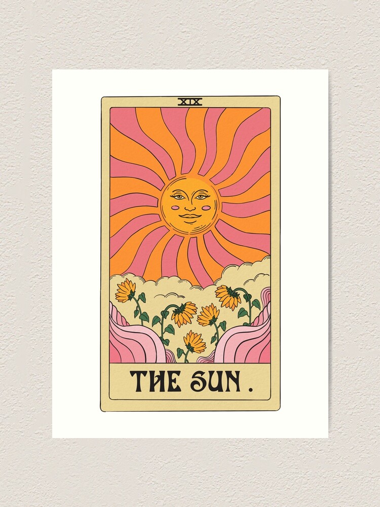 Tarot Card - The Sun | Poster