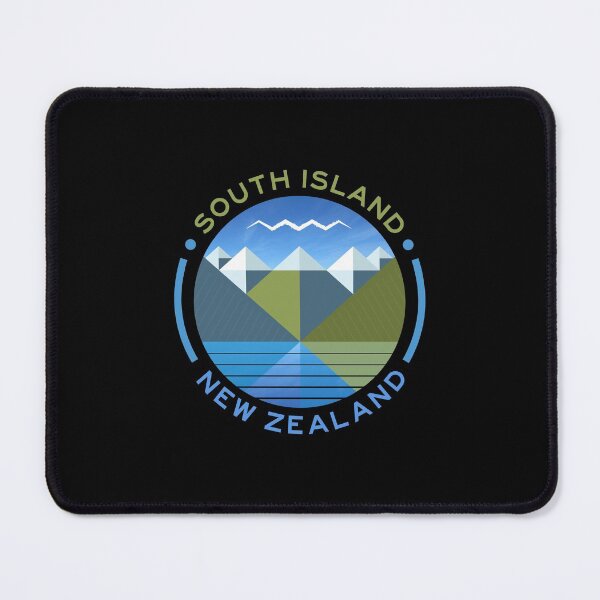 Item preview, SOUTH ISLAND NEW ZEALAND designed and sold by Madjack Tees Kiwi SuperStore.