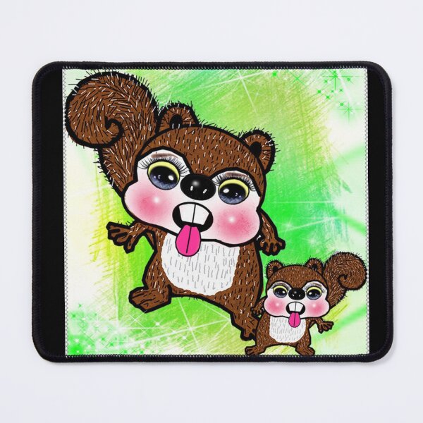 Item preview, Animal - Cute squirrels designed and sold by Shirley cute art .