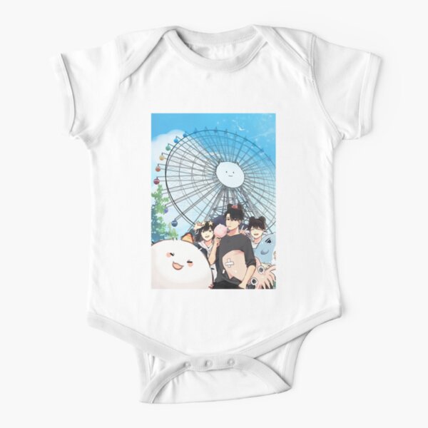 amusement park Short Sleeve Baby One-Piece