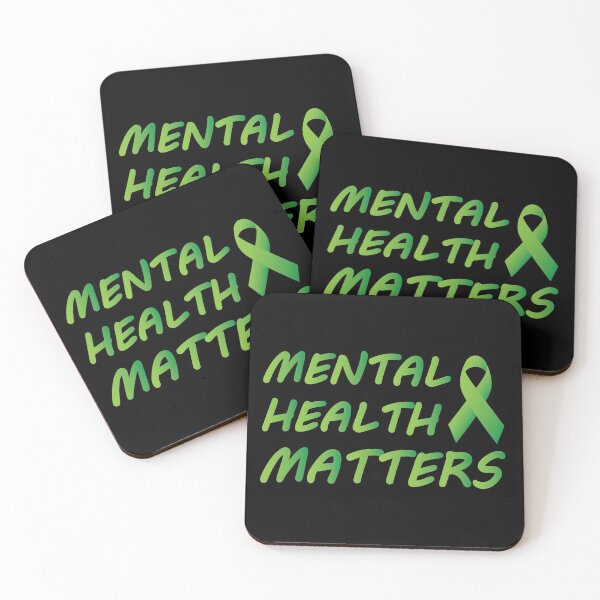 Item preview, Mental Health Matters Green Ribbon designed and sold by hockeng.