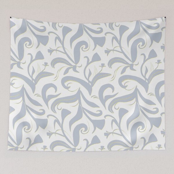Item preview, Blue Plant Pattern designed and sold by ViewerEqualsPhoton.