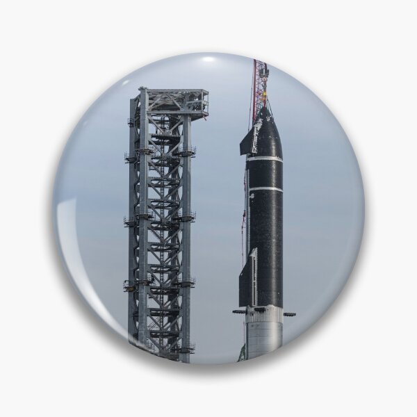 Item preview, Starship stacked on Orbital launchpad designed and sold by Star-Citizen.