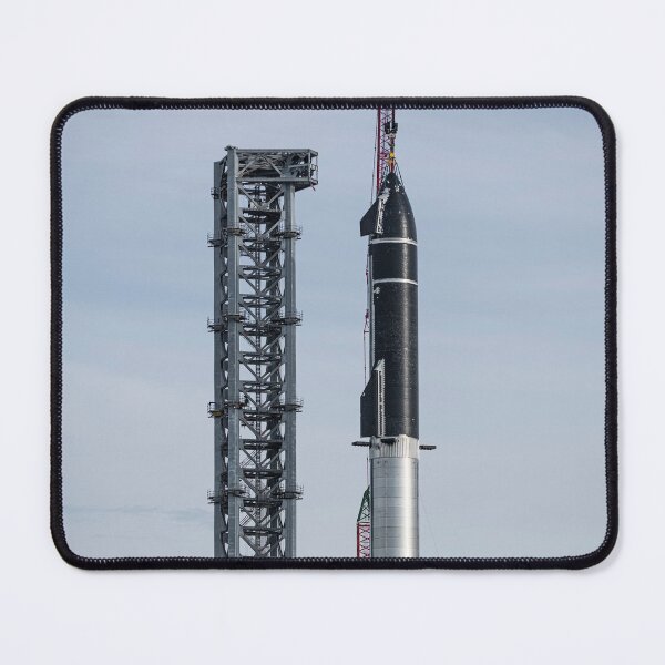 Item preview, Starship stacked on Orbital launchpad designed and sold by Star-Citizen.