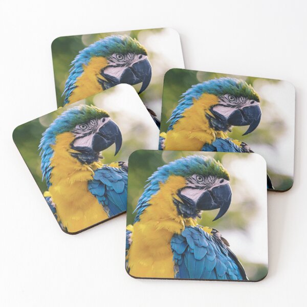 Item preview, Parrot Bird Blue Yellow Green designed and sold by Comfy Creations.