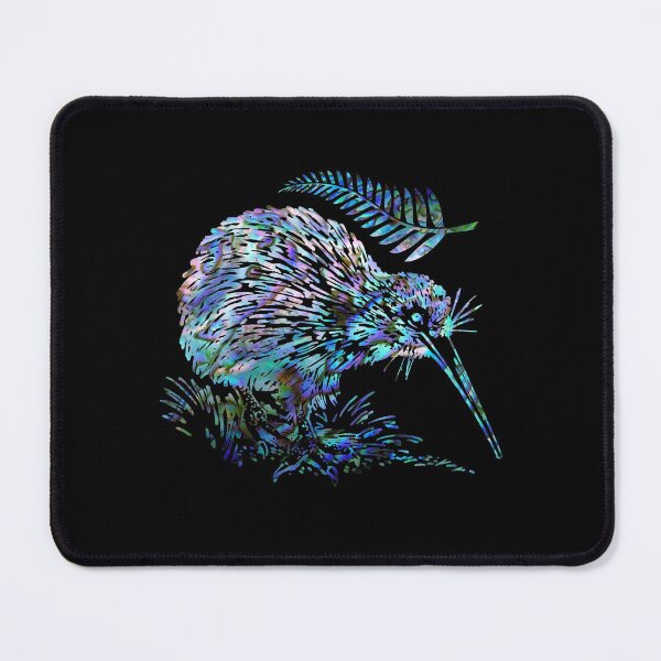 Item preview, NEW ZEALAND: KIWI AND FERN PAUA designed and sold by Madjack Tees Kiwi SuperStore.