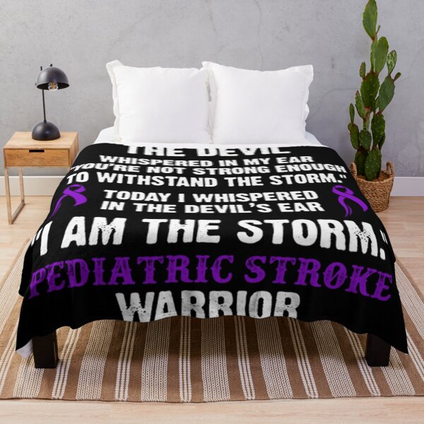 Item preview, Pediatric Stroke Warrior I Am The Storm - In This Family We Fight Together designed and sold by Oblivescense13.