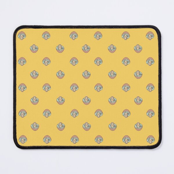 Item preview, Bright Autumn Mushrooms on Yellow designed and sold by anzelas.