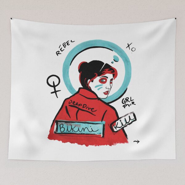 Item preview, Vintage Bikini Kill Feminism designed and sold by GraysonReidTee.