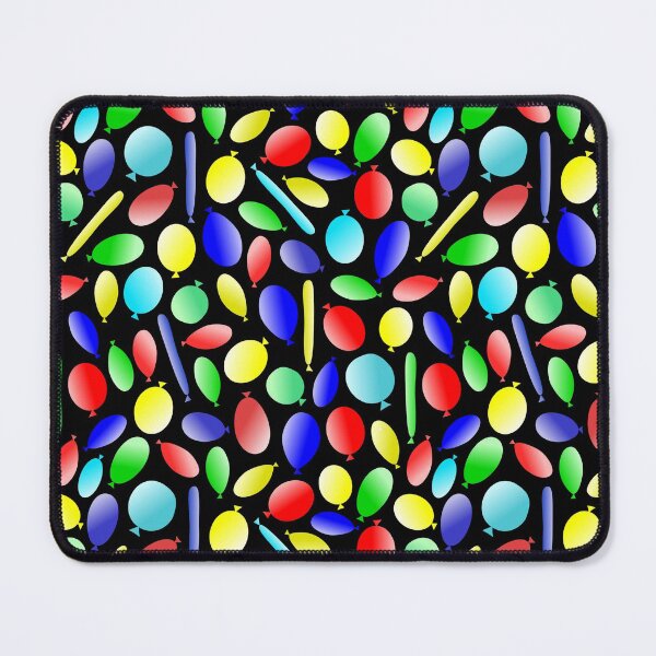 Item preview, Colorful Balloon Party on Black designed and sold by anzelas.