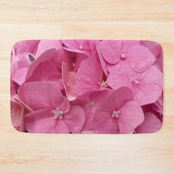Item preview, Pink hydrangea flower with raindrops designed and sold by Ninaeva.