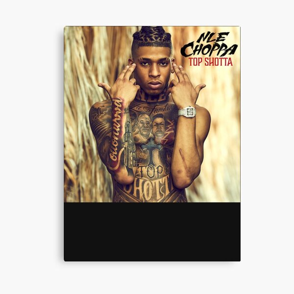 NLE Choppa Canvas Print