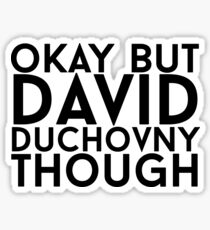 David Duchovny Sticker