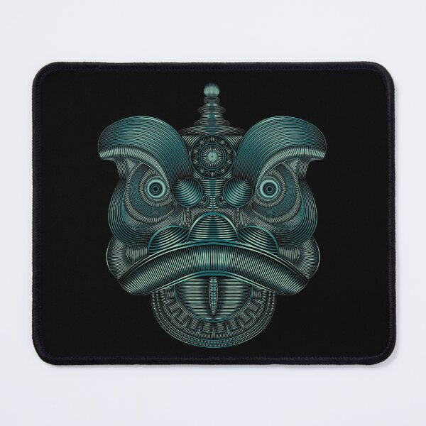 Item preview, Green Jade Lion Dance Head  designed and sold by hockeng.