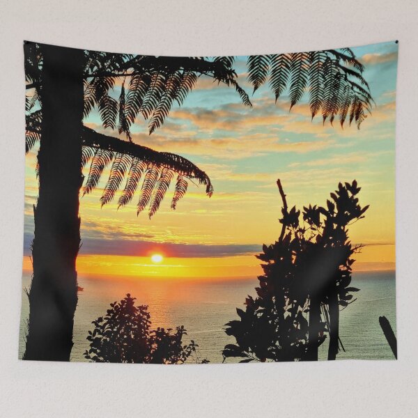 Item preview, STOP - SUNRISE TREES OCEAN PALM designed and sold by Steffi August.