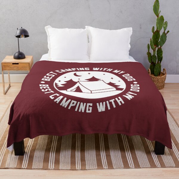 Item preview, Best Camping With My Dog #2 designed and sold by SalahBlt.