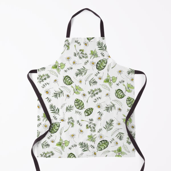 Item preview, Scattered Garden Herbs Illustration designed and sold by JRoseDesign.