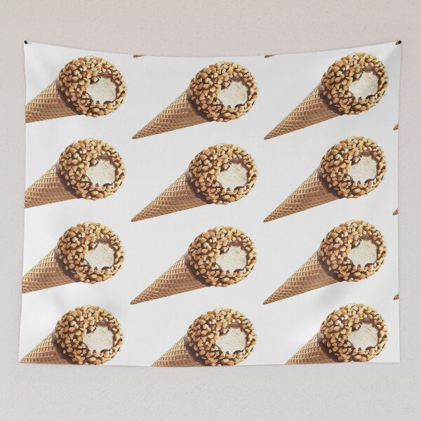 Item preview, Ice Cream cone chocolate and nuts designed and sold by thatstickerguy.