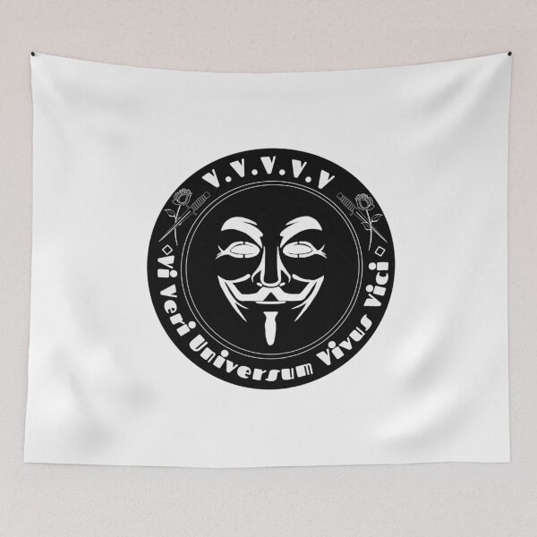 Item preview, V for Vendetta Logo designed and sold by ValArtStudio.