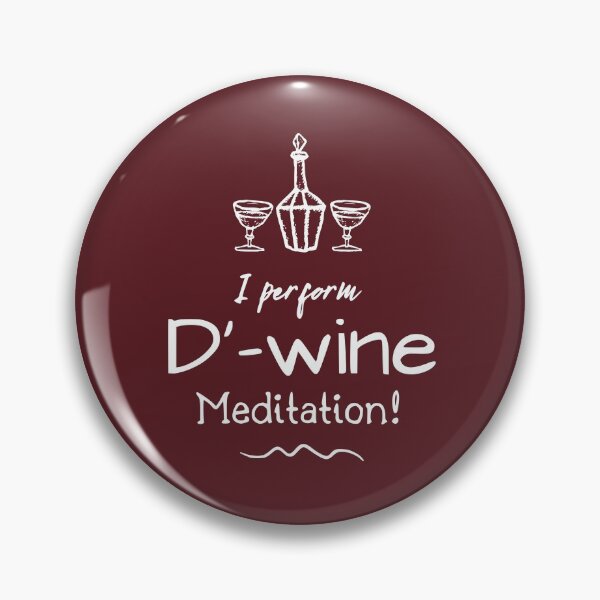 Item preview, D'-Wine Meditation! - Dark Theme designed and sold by UrbanChakra.