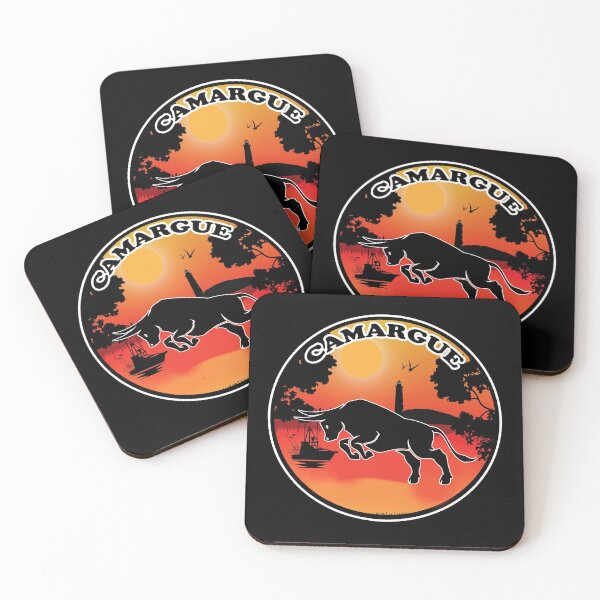 Item preview, Camargue bull sunset designed and sold by Astralia.