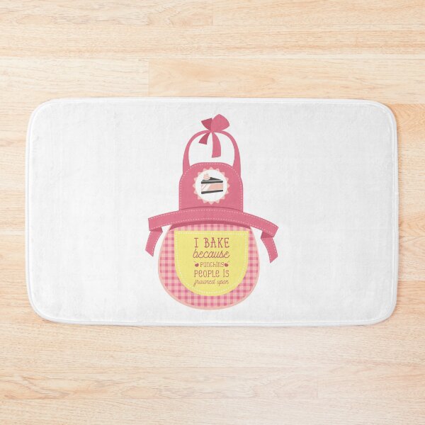 Item preview, I Bake Because Punching People Is Frowned Upon - Funny Illustration designed and sold by Studio  Six.