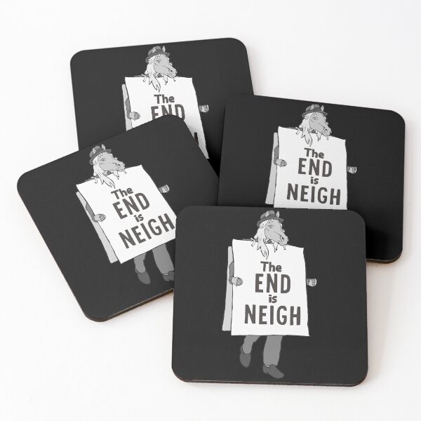 Item preview, Mens Womens The End Is Neigh - Funny Doomsday Horse With A Sandwich Board Christmas designed and sold by rvinStoltenberg.