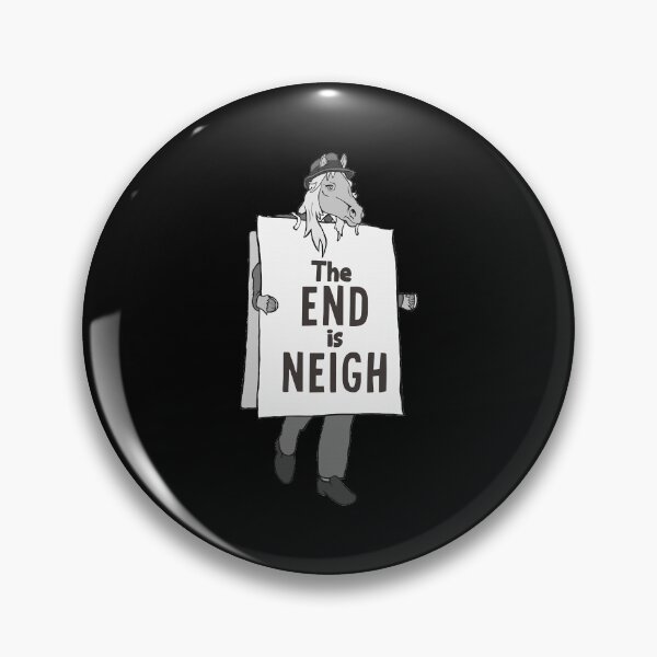 Item preview, Mens Womens The End Is Neigh - Funny Doomsday Horse With A Sandwich Board Christmas designed and sold by rvinStoltenberg.