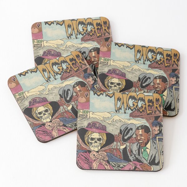 Item preview, Kanye West Gold Digger - Hip Hop Comics Parody  designed and sold by marthocloe.