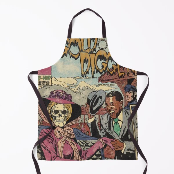 Item preview, Kanye West Gold Digger - Hip Hop Comics Parody designed and sold by marthocloe.
