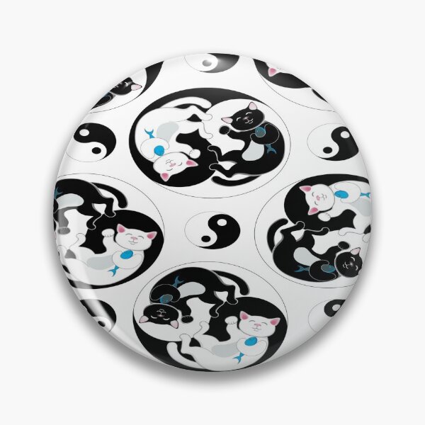 Item preview, Sleeping Cats Circle Fish Ying And Yang Spiritual Dreams designed and sold by 108dragons.