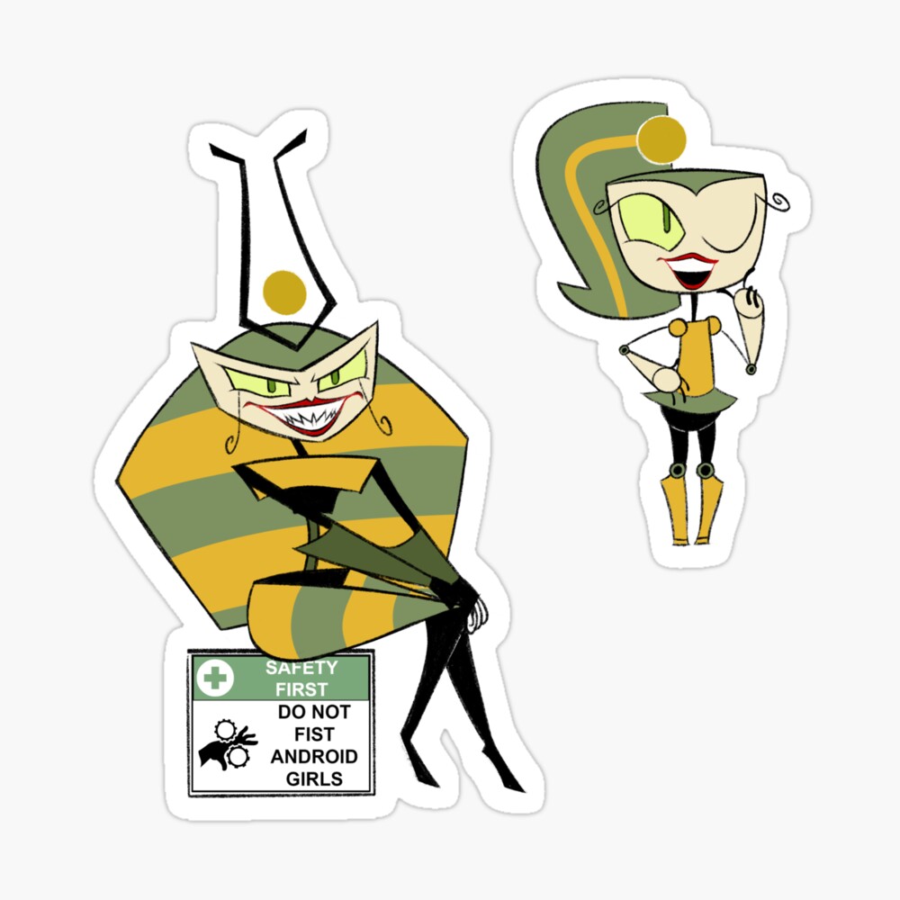 Queen Vexus - My Life As A Teenage Robot Magnet for Sale by chichaaron |  Redbubble