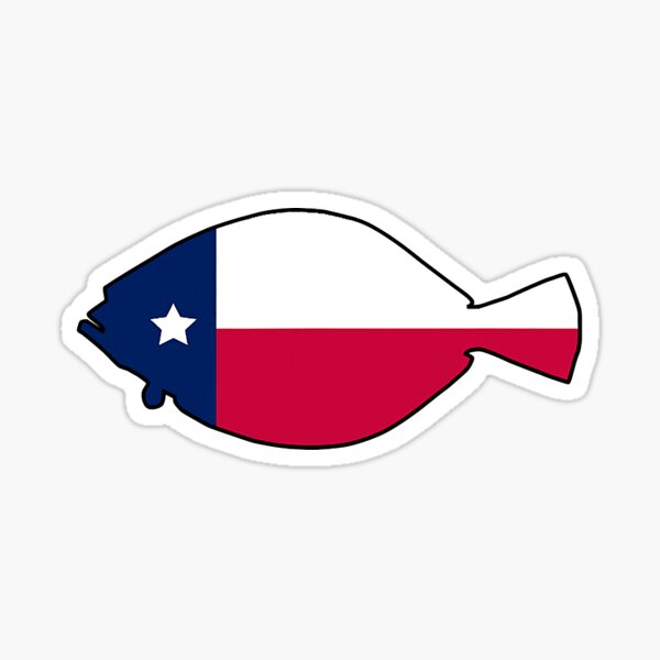 Texas Fishing Stickers for Sale, Free US Shipping
