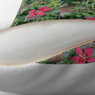 Alternate view of Texas Star Hibiscus Flower Floor Pillow