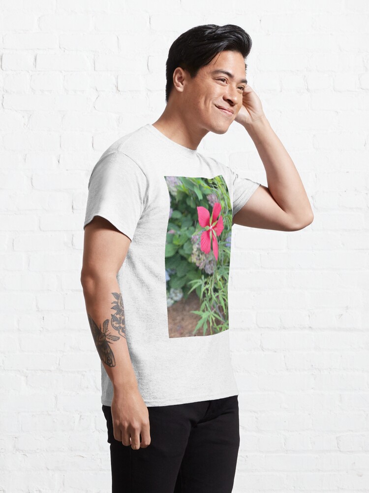 Alternate view of Texas Star Hibiscus Flower Classic T-Shirt