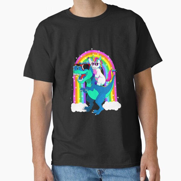 Item preview, Unicorn Riding Trex Dinosaur Gift Girls Boys Kids Men Women designed and sold by SeleneFrances.