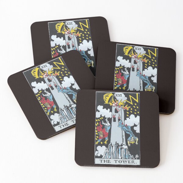 Item preview, THE TOWER TAROT designed and sold by jmed70.