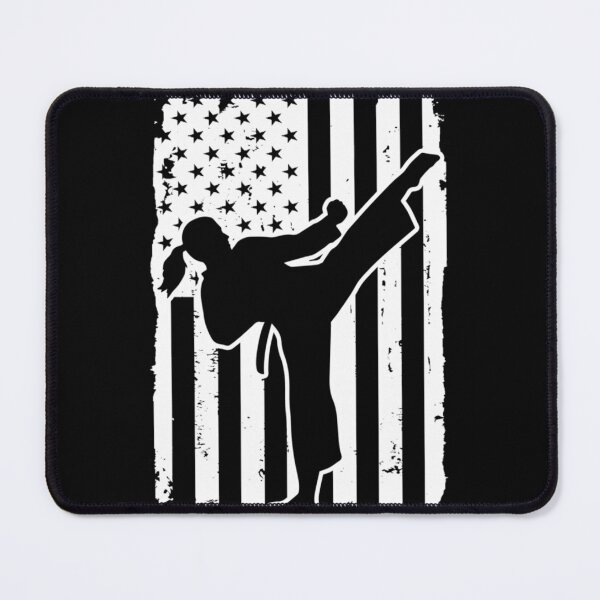 Item preview, TAEKWONDO AMERICAN FLAG ART DRAW| Perfect Gift| taekwondo designed and sold by joandoria.
