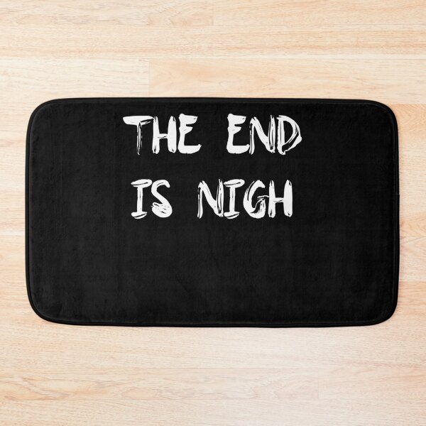 Item preview, Retro Vintage The End Is Nigh End Of The World Apocalypse Armageddon Christmas designed and sold by rvinStoltenberg.