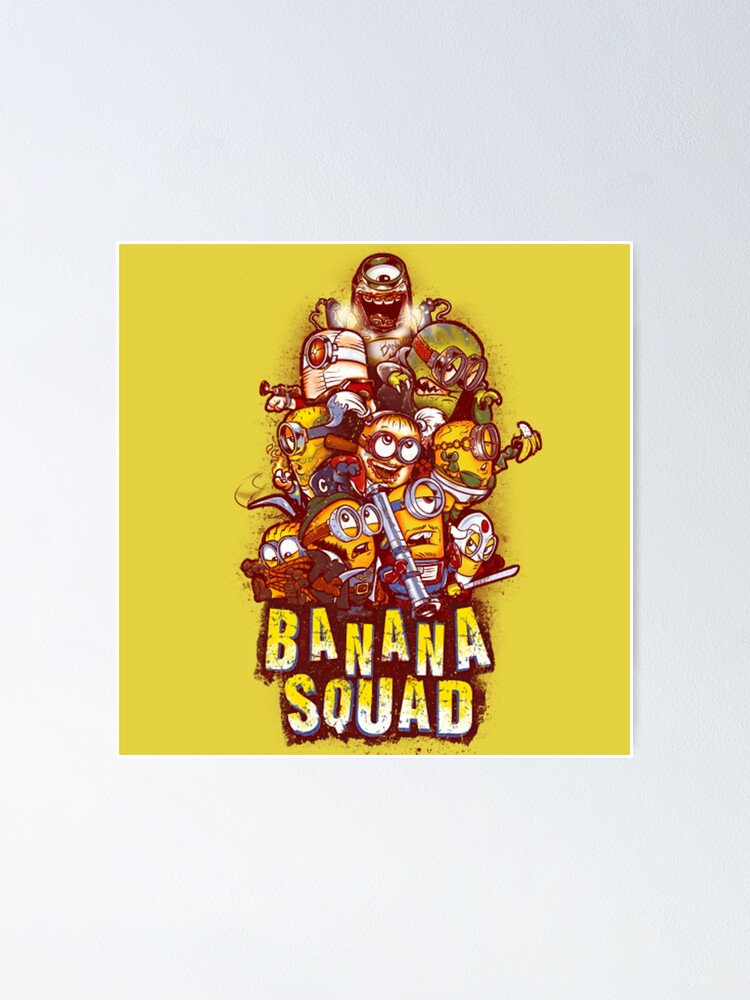 "Banana Squad " Poster for Sale by Breamwilson65 Redbubble