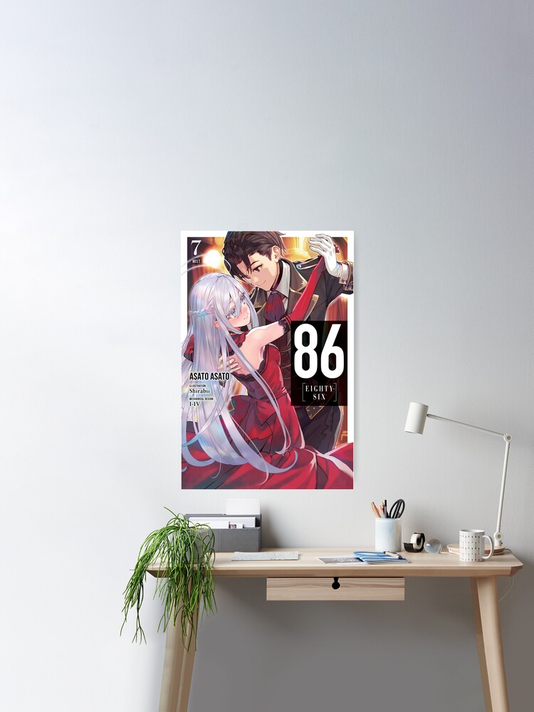 Eighty Six 86 Anime' Poster, picture, metal print, paint by Illust Artz