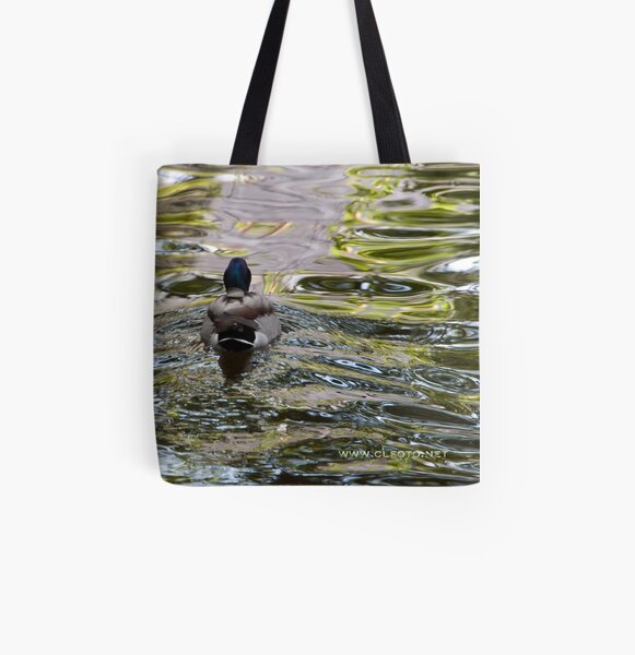 Meandering through the ripples, Bolzano/Bozen, Italy All Over Print Tote Bag