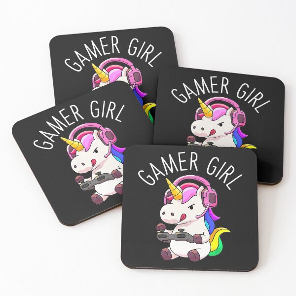Item preview, Gamer Girl Unicorn Gaming Cute Video Game Gift Women Girls  designed and sold by SeleneFrances.