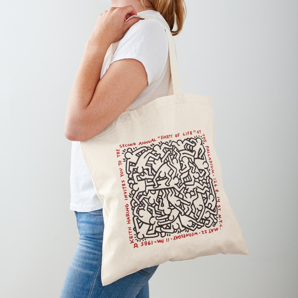 haring pop art Tote Bag