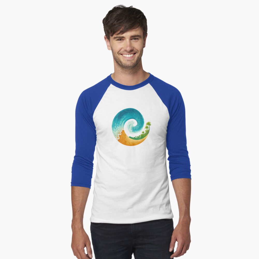 Item preview, Baseball ¾ Sleeve T-Shirt designed and sold by Waynem79.