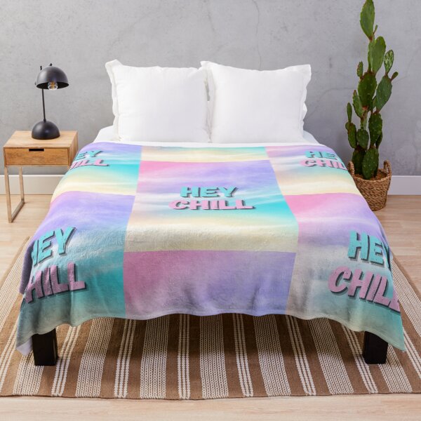 Item preview, Hey Chill Cool Smokey Sky Saying designed and sold by thesandrafadzai.