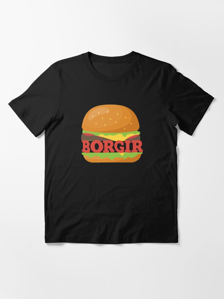 ABDU ROZIK Borgir Burger Meme Unisex Sweater