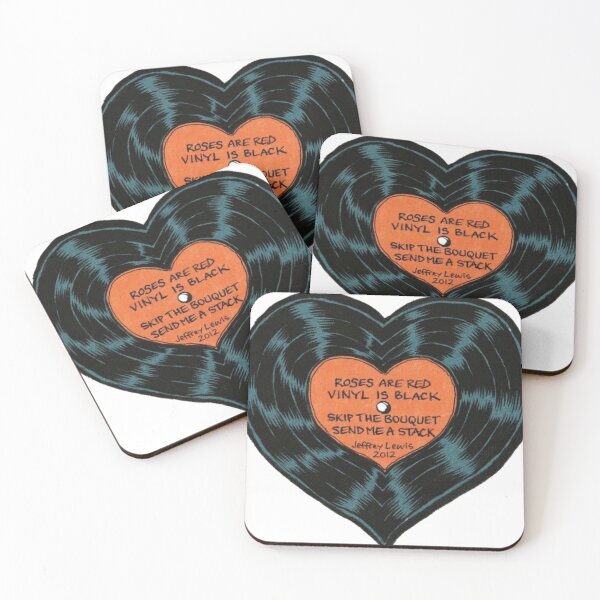 Item preview, vintage heart vinyl  designed and sold by karenoo.