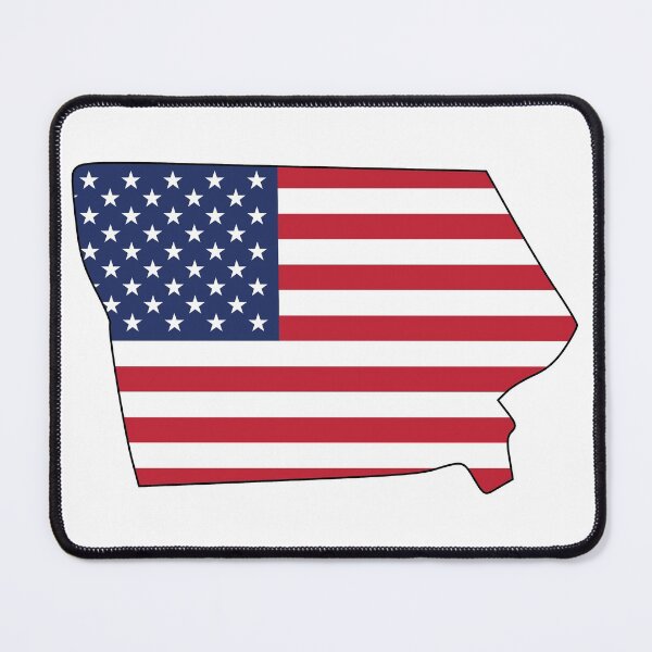 Item preview, American Flag Iowa designed and sold by OlivDesignsCo.